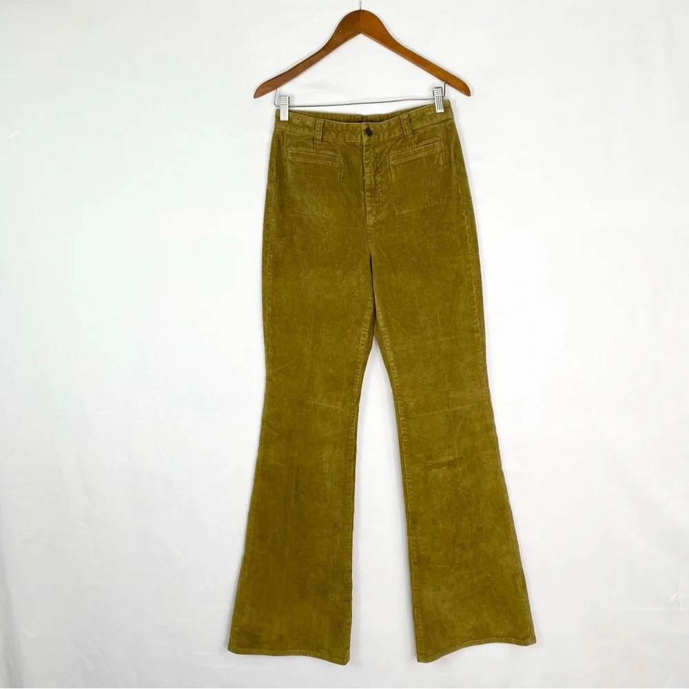 J.Crew Vintage Flare Pant in Corduroy Tall High Rise‎ Size 27